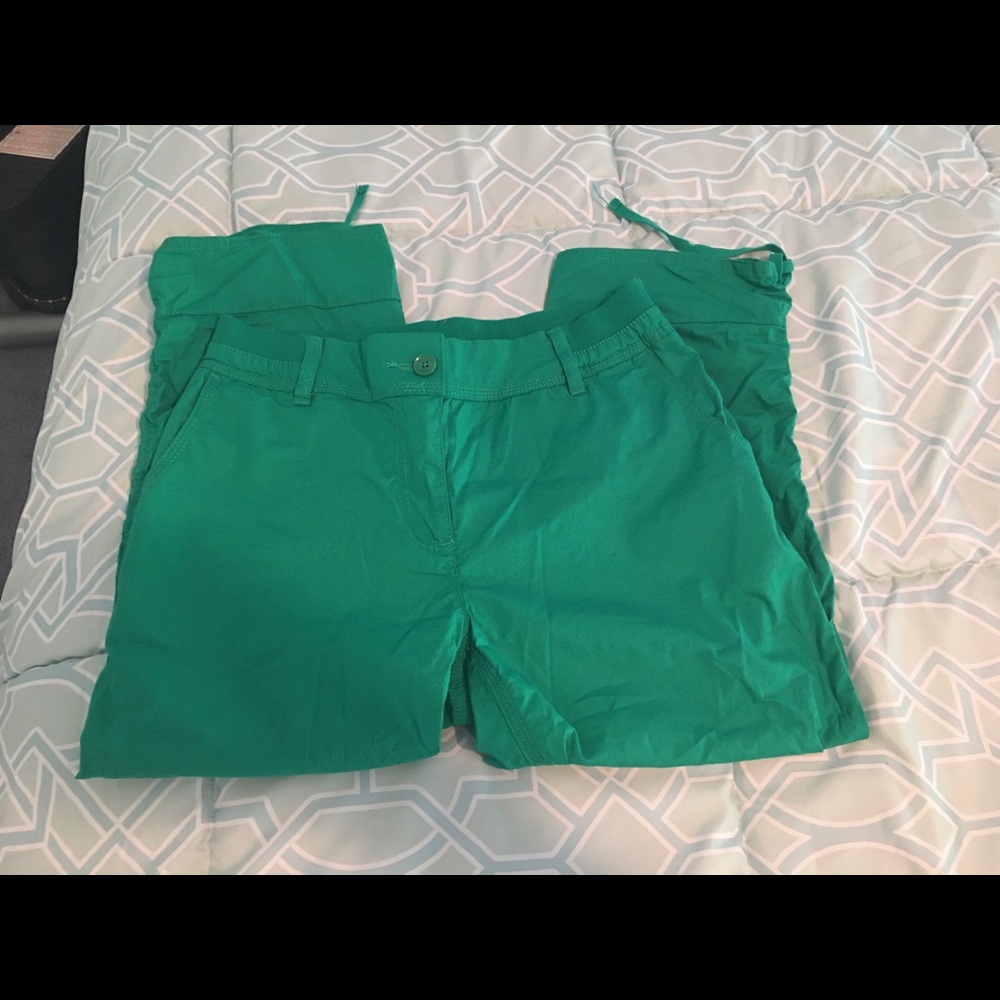 Chico’s Adjustable Length Cropped Pants